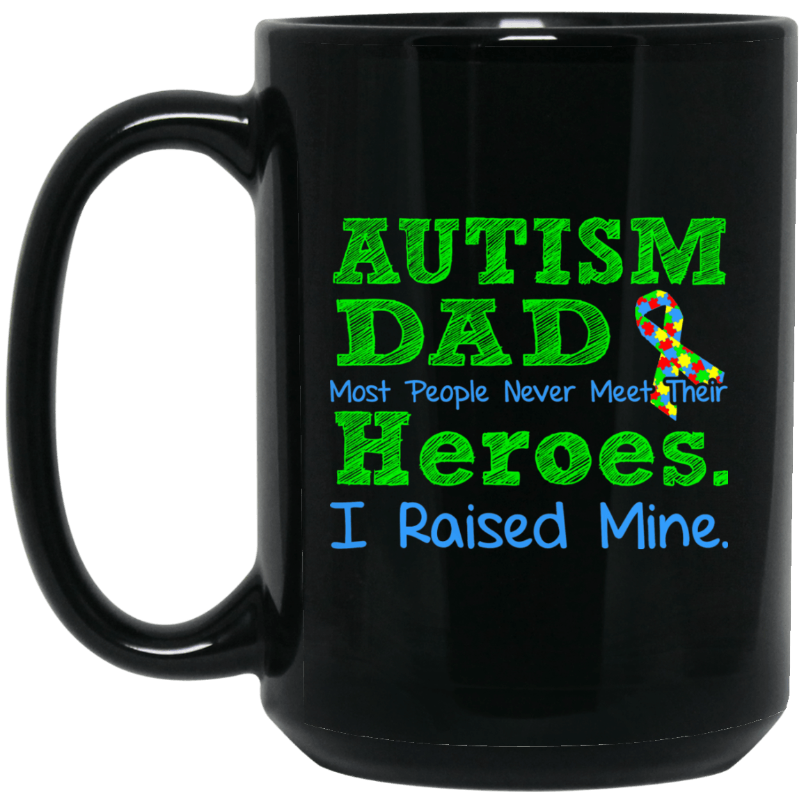 Autism Dad – Autism Awareness Mug