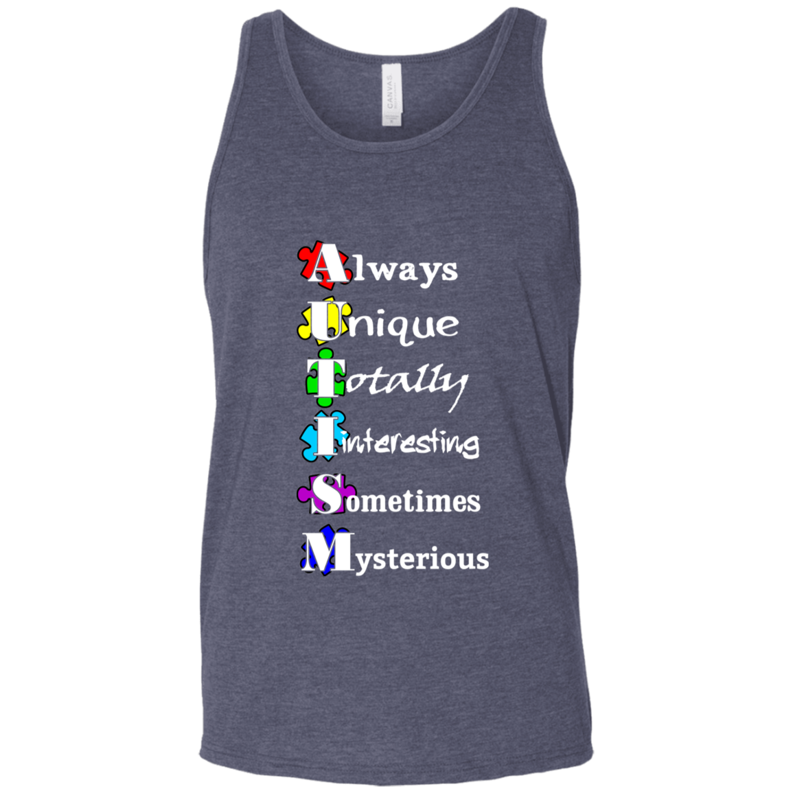 Always Unique… Autism Awareness Tank Top