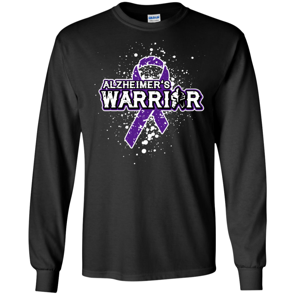 Alzheimer’s Warrior! Long Sleeve T-Shirt