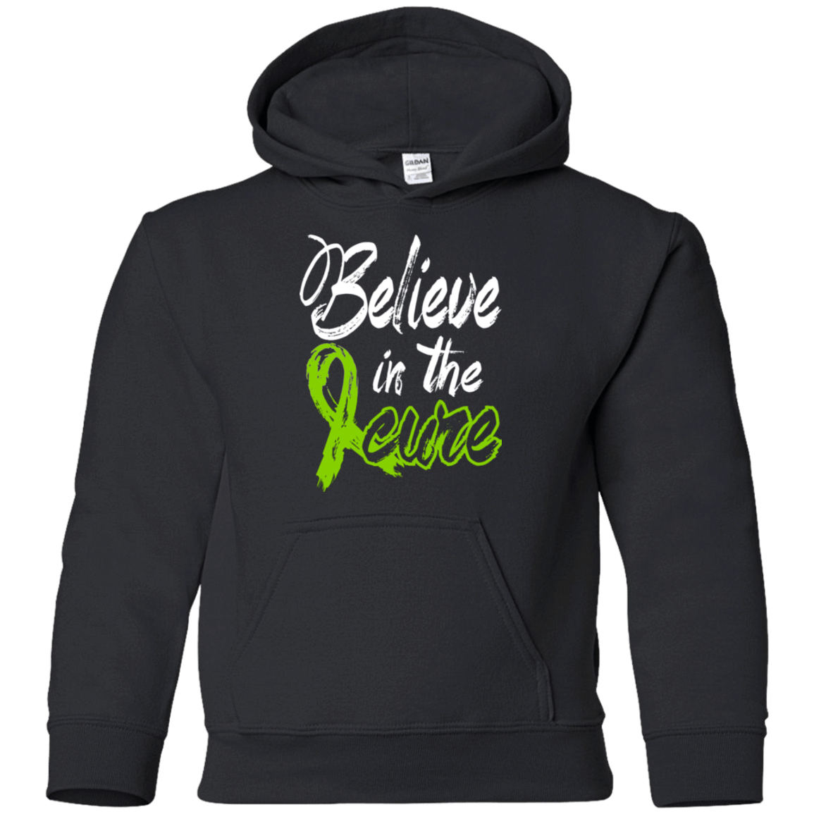 Believe in the cure Muscular Dystrophy Awareness Kids Hoodie