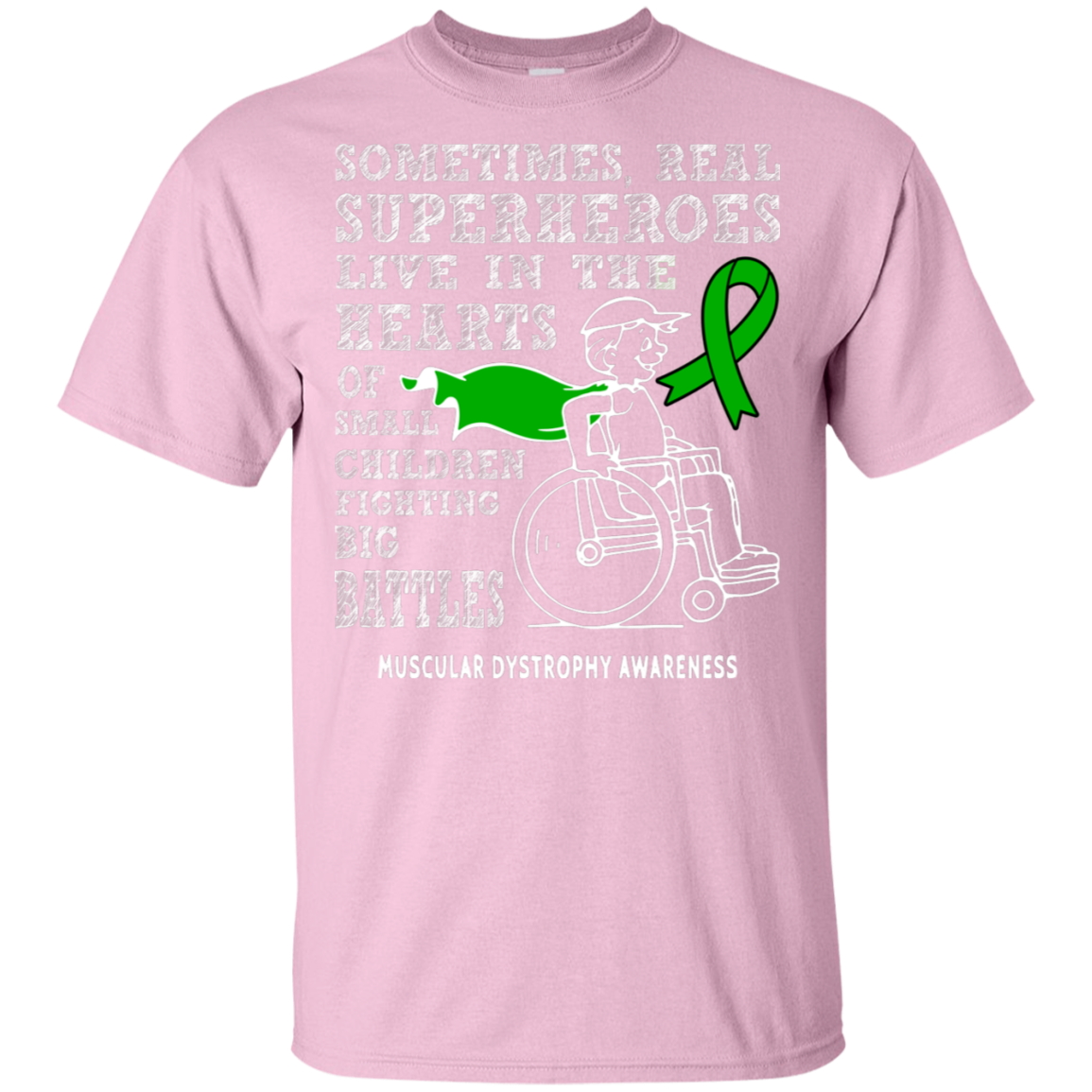 Real Superheroes! Muscular Dystrophy Awareness T-shirt