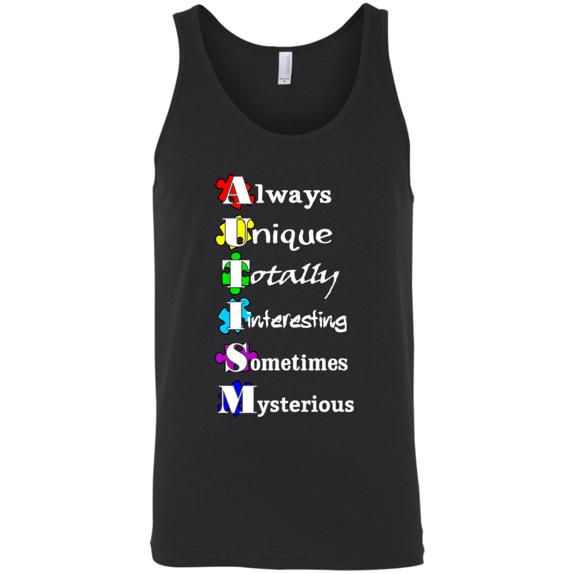 Always Unique… Autism Awareness Tank Top