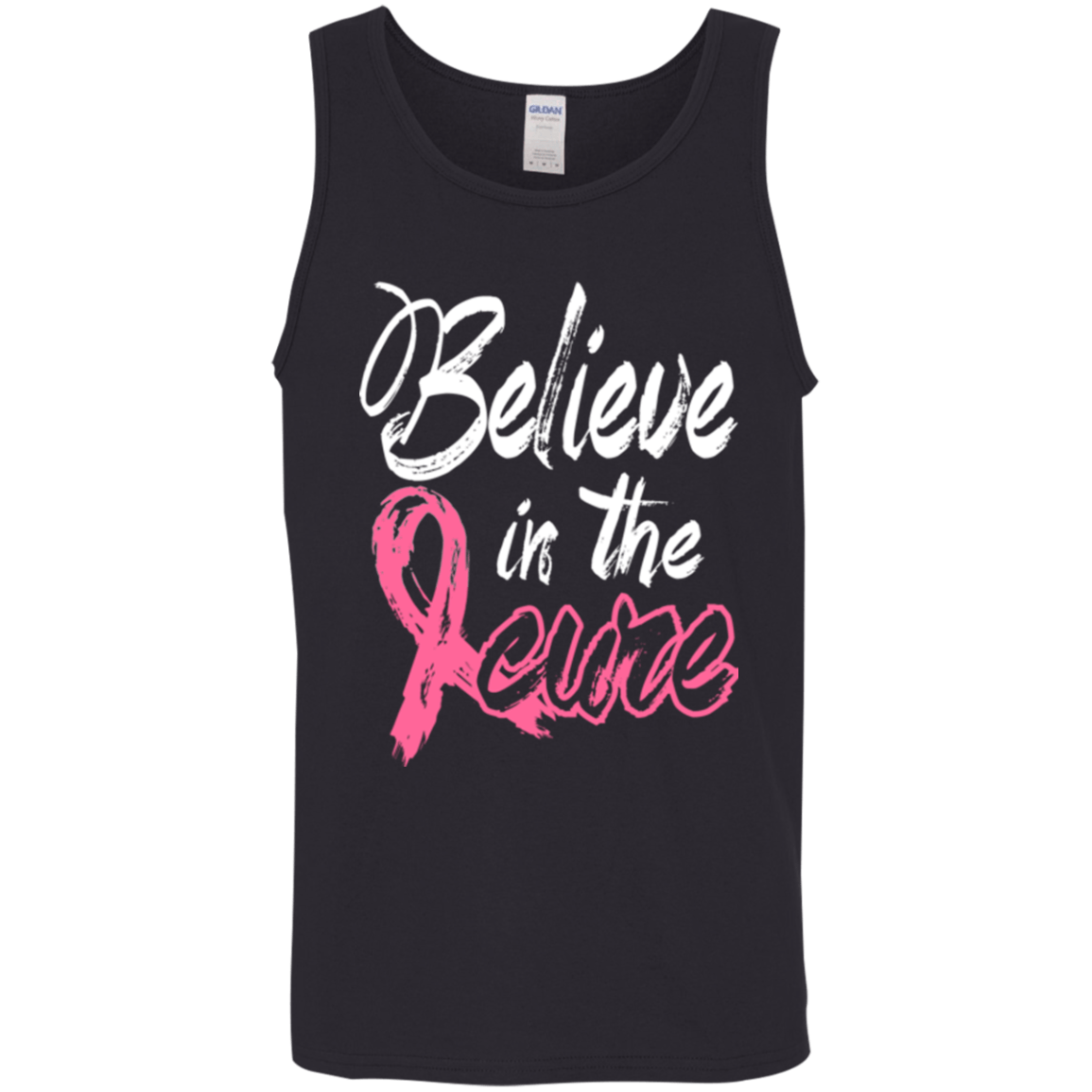 Believe in the cure – Breast Cancer Awareness Tank Top