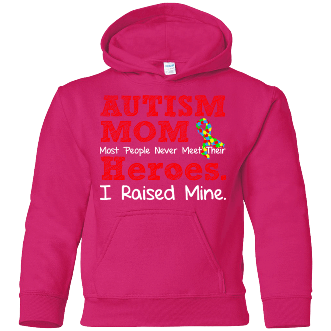 Youth Pullover Hoodie – Autism Mom