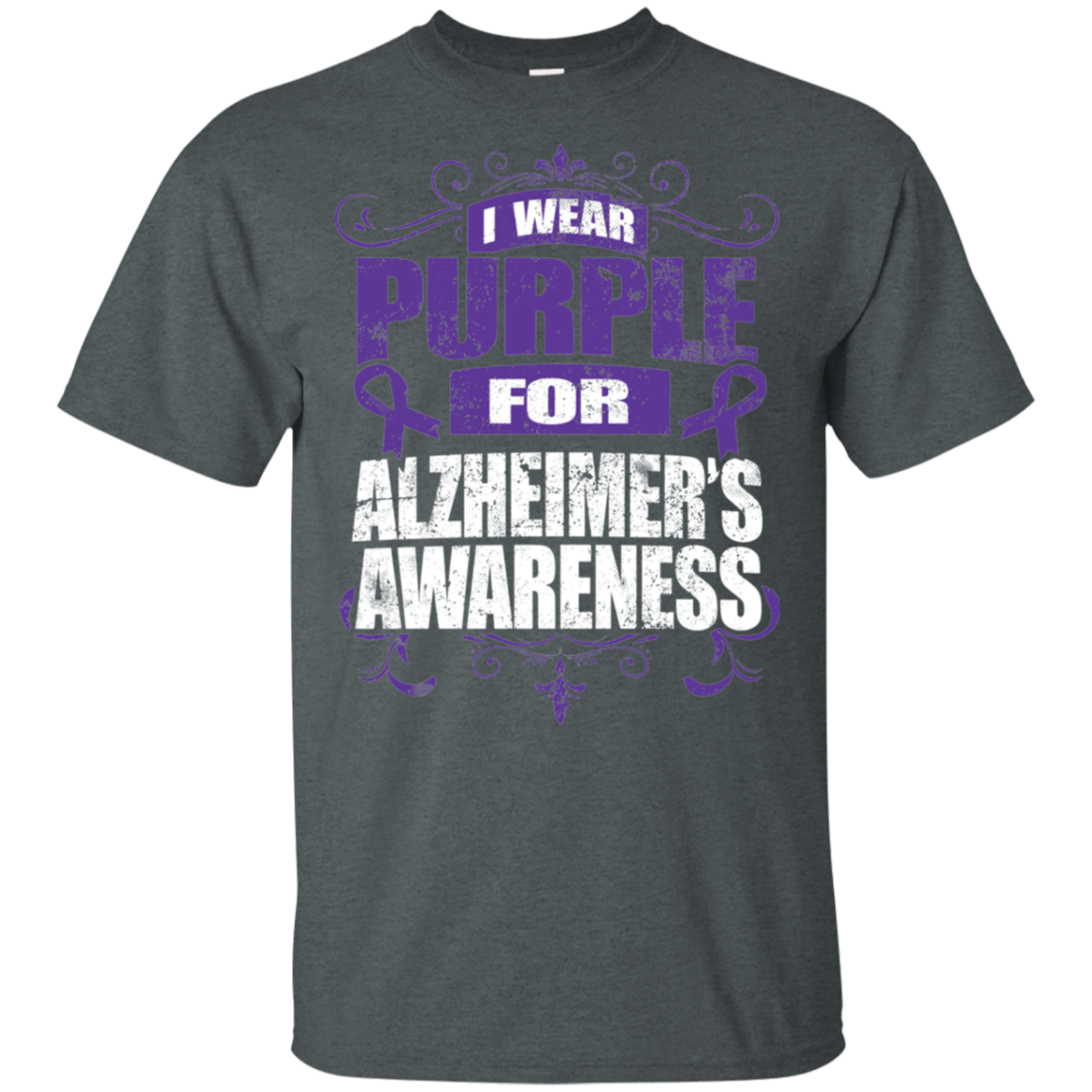 I Wear Purple for Alzheimer’s Awareness! T-shirt