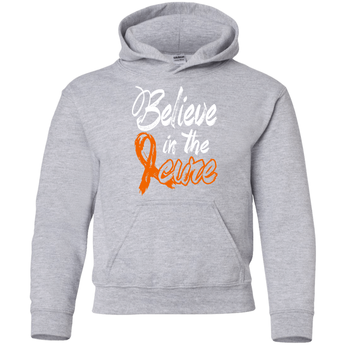 Believe in the Cure – MS Awareness Kids Hoodie