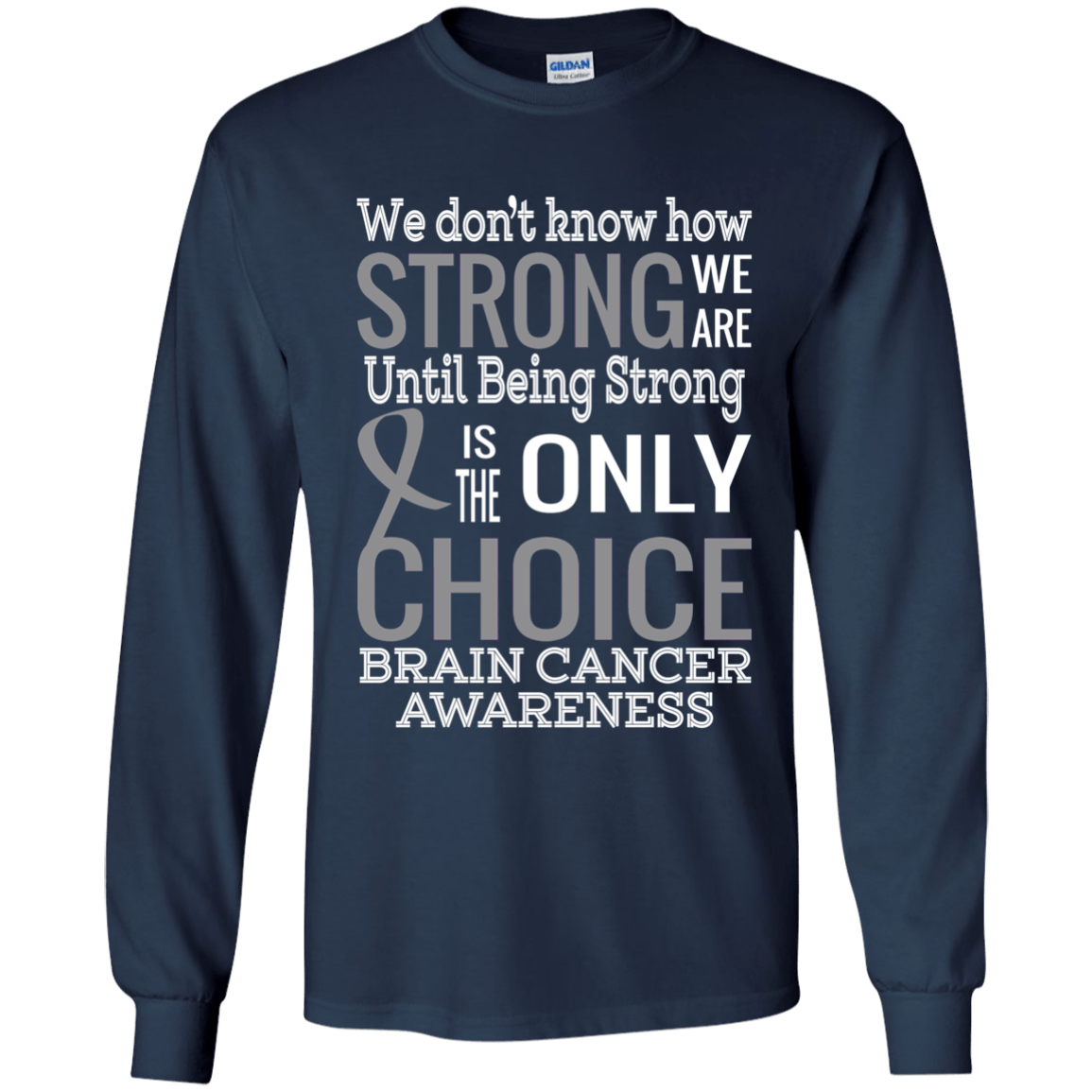 How Strong we are! Brain Cancer Awareness Kids Collection