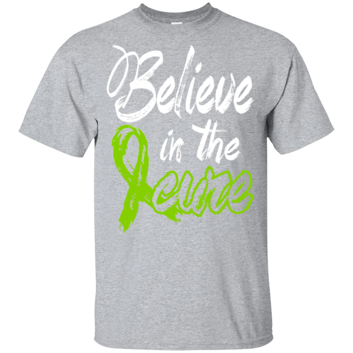 Believe in the cure Muscular Dystrophy Awareness Kids t-shirt