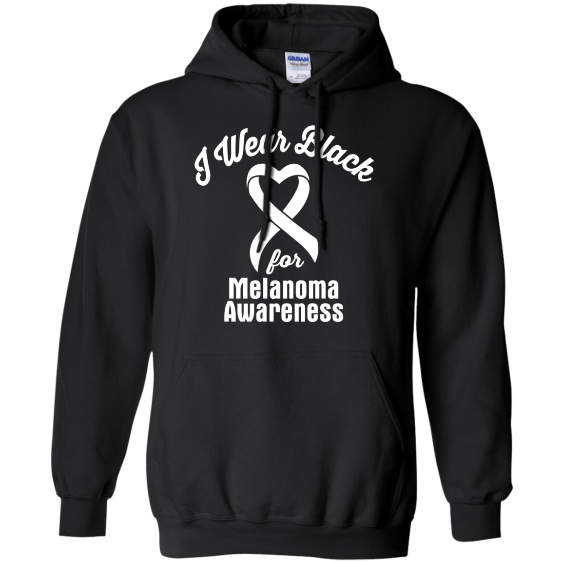 I Wear Black For Melanoma Awareness… T-Shirt & Hoodie Collection