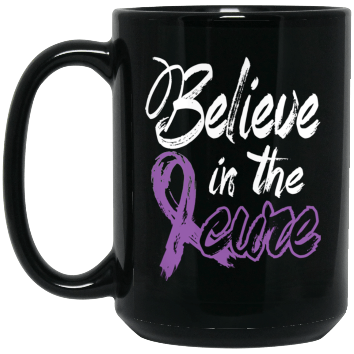 Believe in the cure Fibromyalgia Awareness Mug