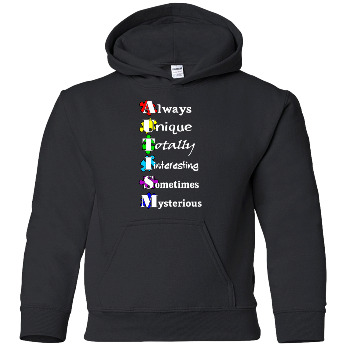 Always Unique… Autism Awareness KIDS Hoodie