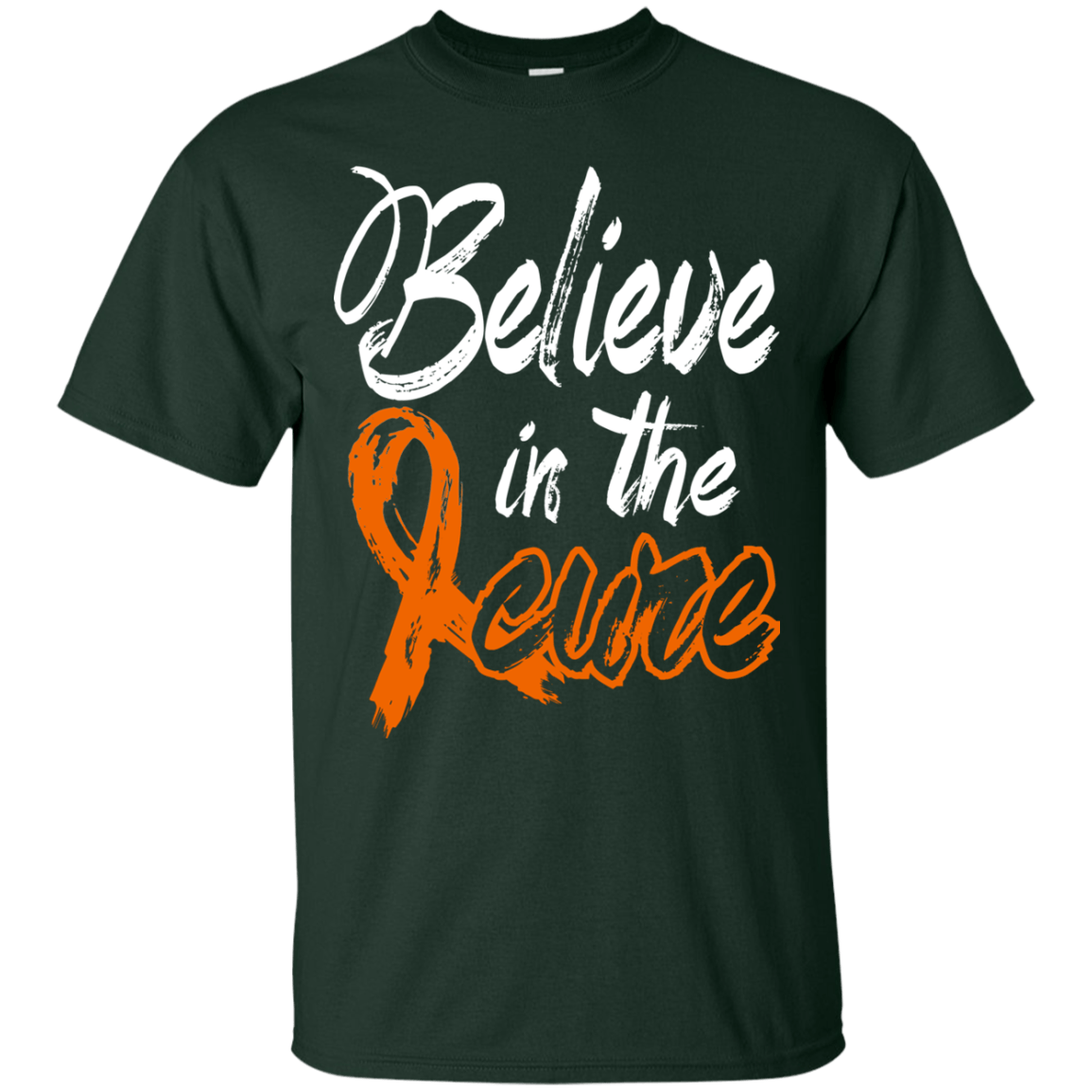 Believe in the cure Leukemia Awareness T-Shirt