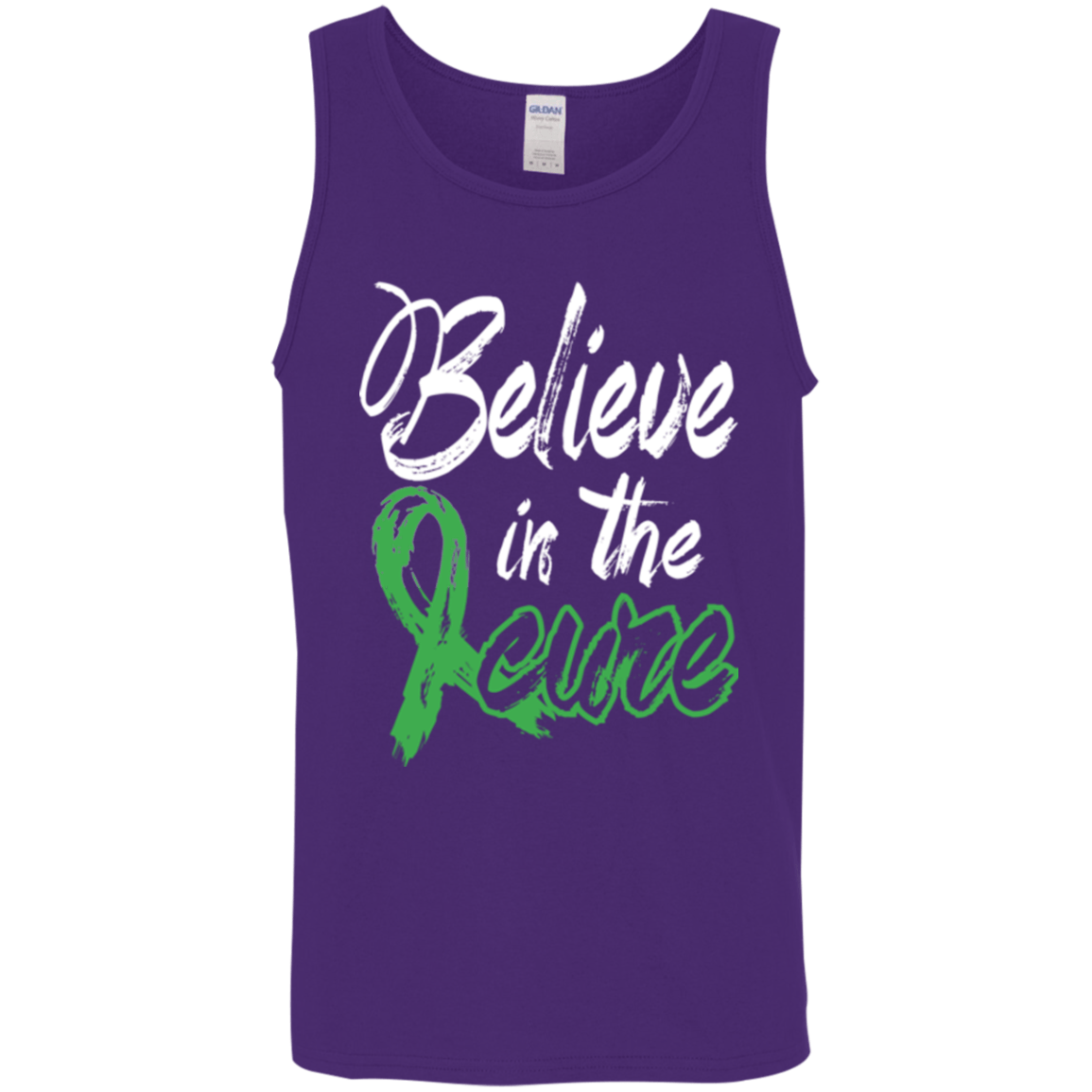 Believe in the cure Cerebral Palsy Awareness Unisex Tank Top