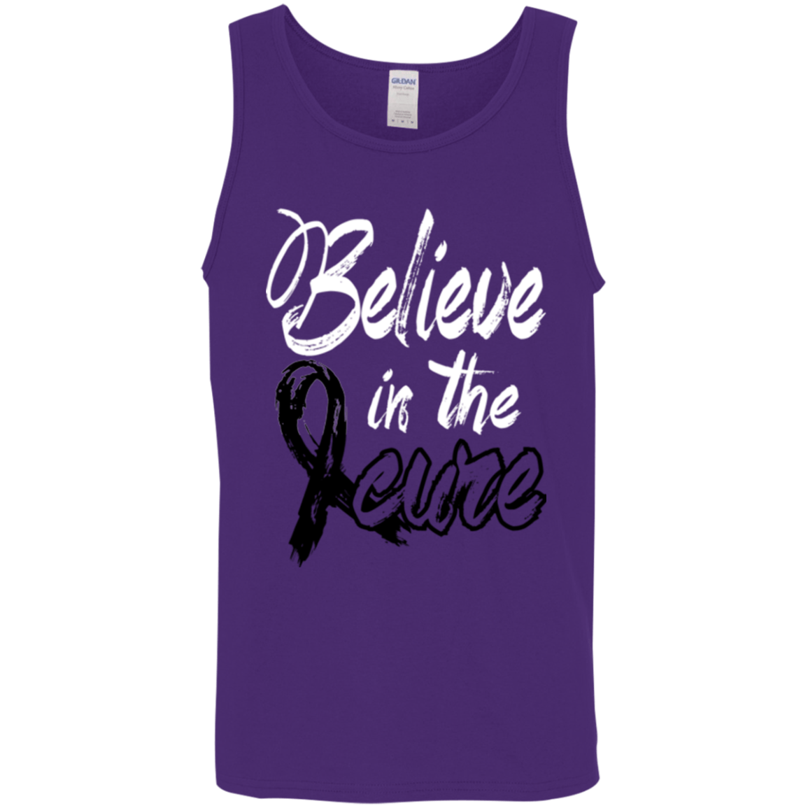 Believe in the cure – Melanoma Awareness Unisex Tank Top