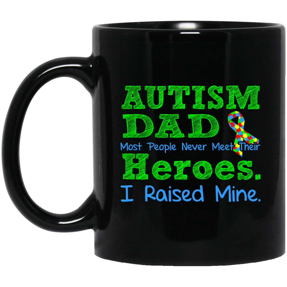 Autism Dad – Autism Awareness Mug