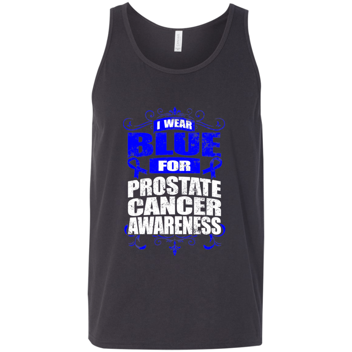 I Wear Blue for Prostate Cancer Awareness! Tank Top