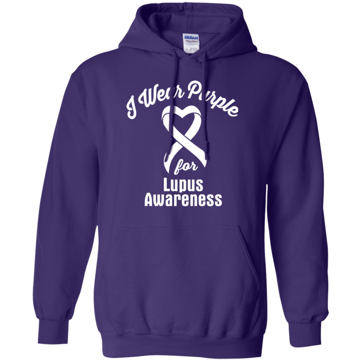 I Wear Purple For Lupus… Hoodie