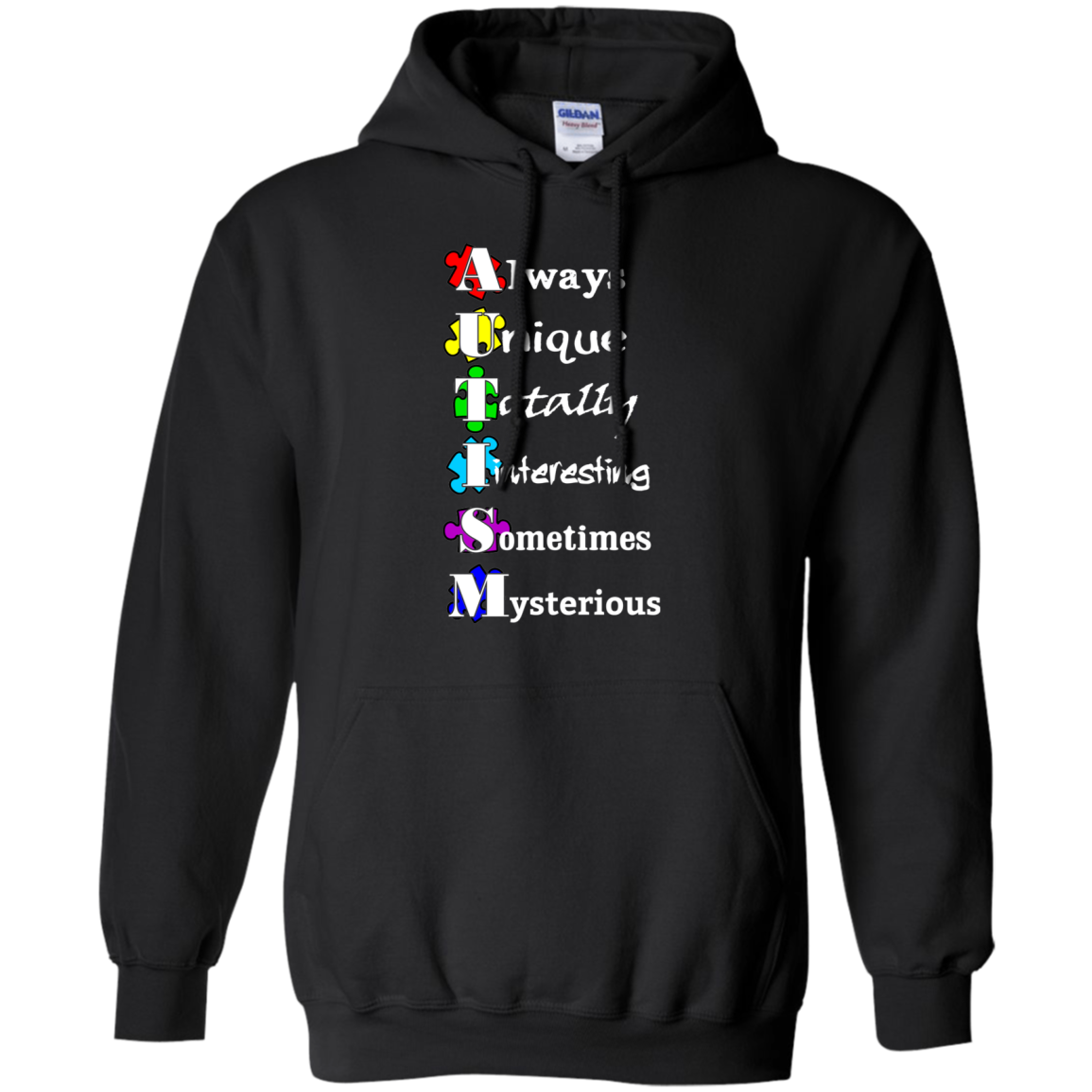 Always Unique… Autism Awareness Hoodie