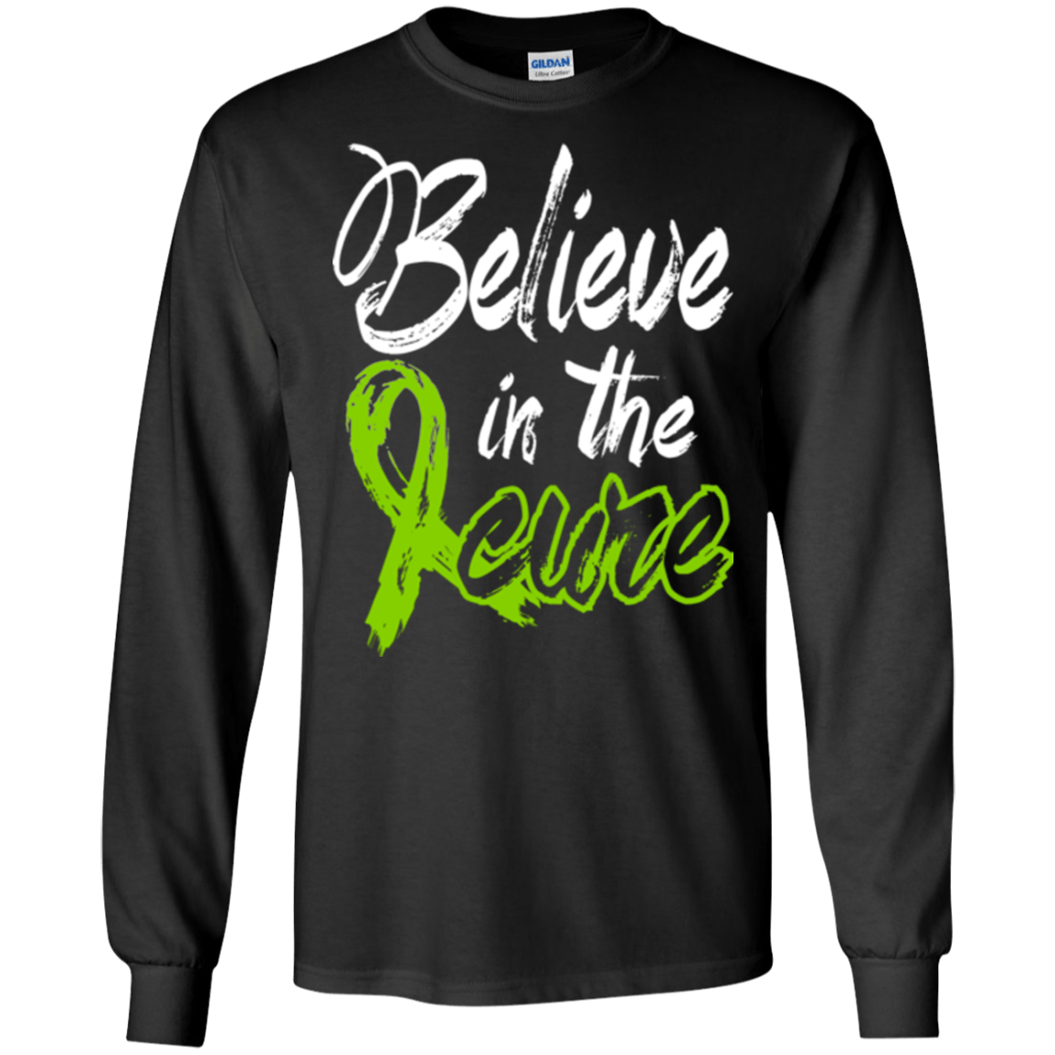 Believe in the cure Lymphoma Awareness Long Sleeve Collection