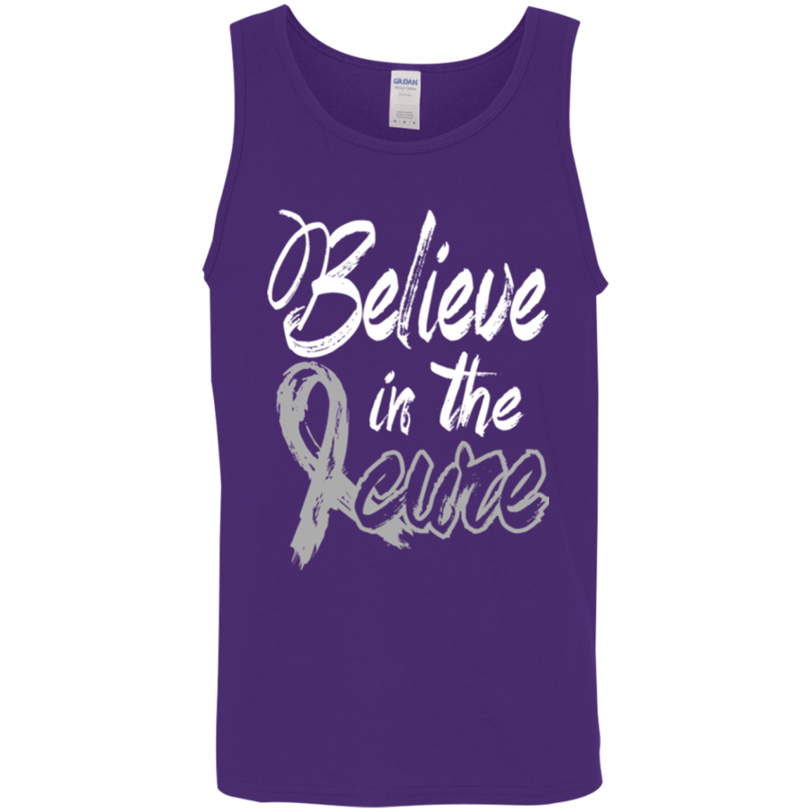 Believe in the cure Parkinson’s Awareness Unisex Tank Top