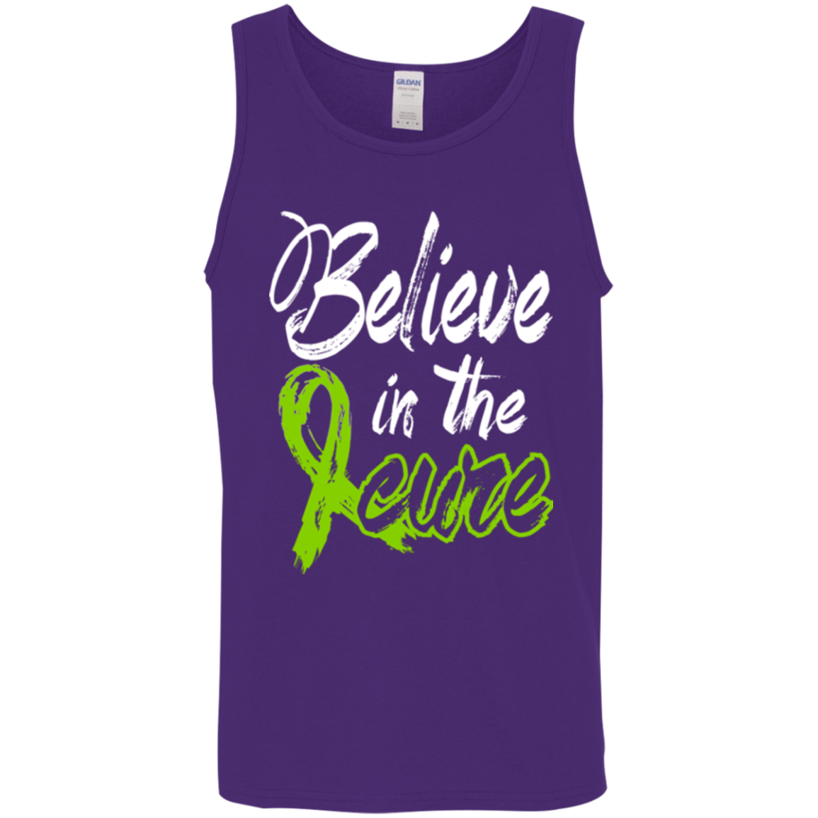 Believe in the cure Lymphoma Awareness Unisex Tank Top