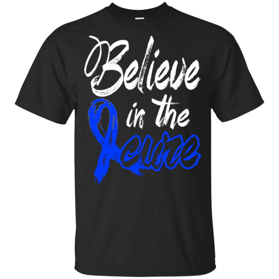 Believe in the cure Colon Cancer Awareness Kids t-shirt