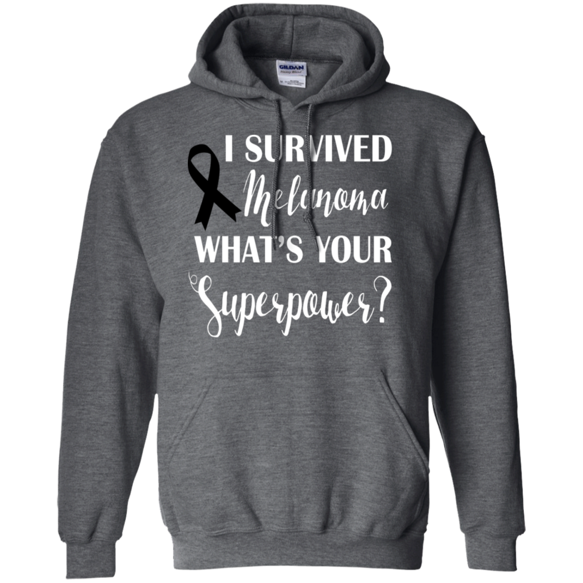 I Survived Melanoma! Melanoma Awareness Hoodie