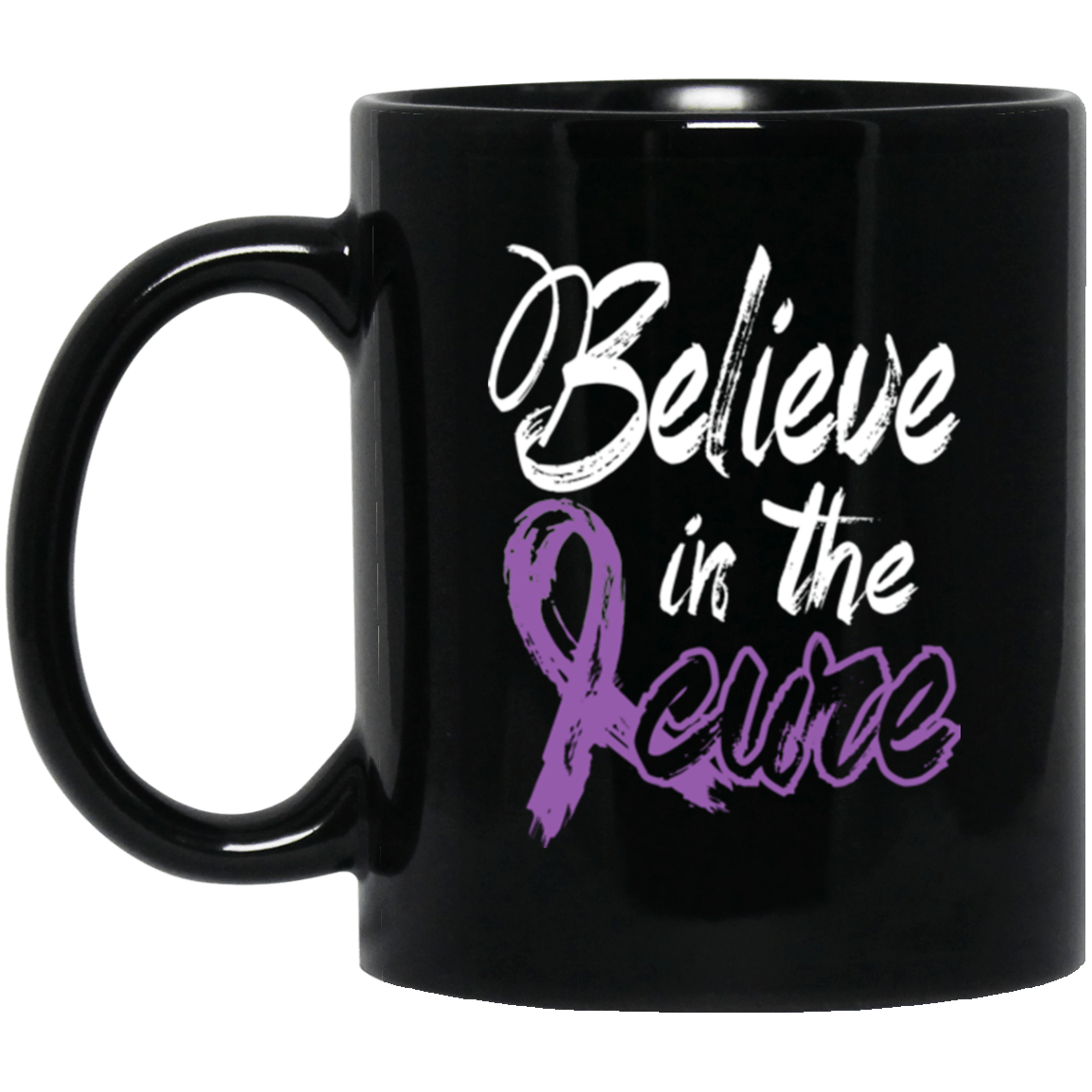 Believe in the cure Fibromyalgia Awareness Mug