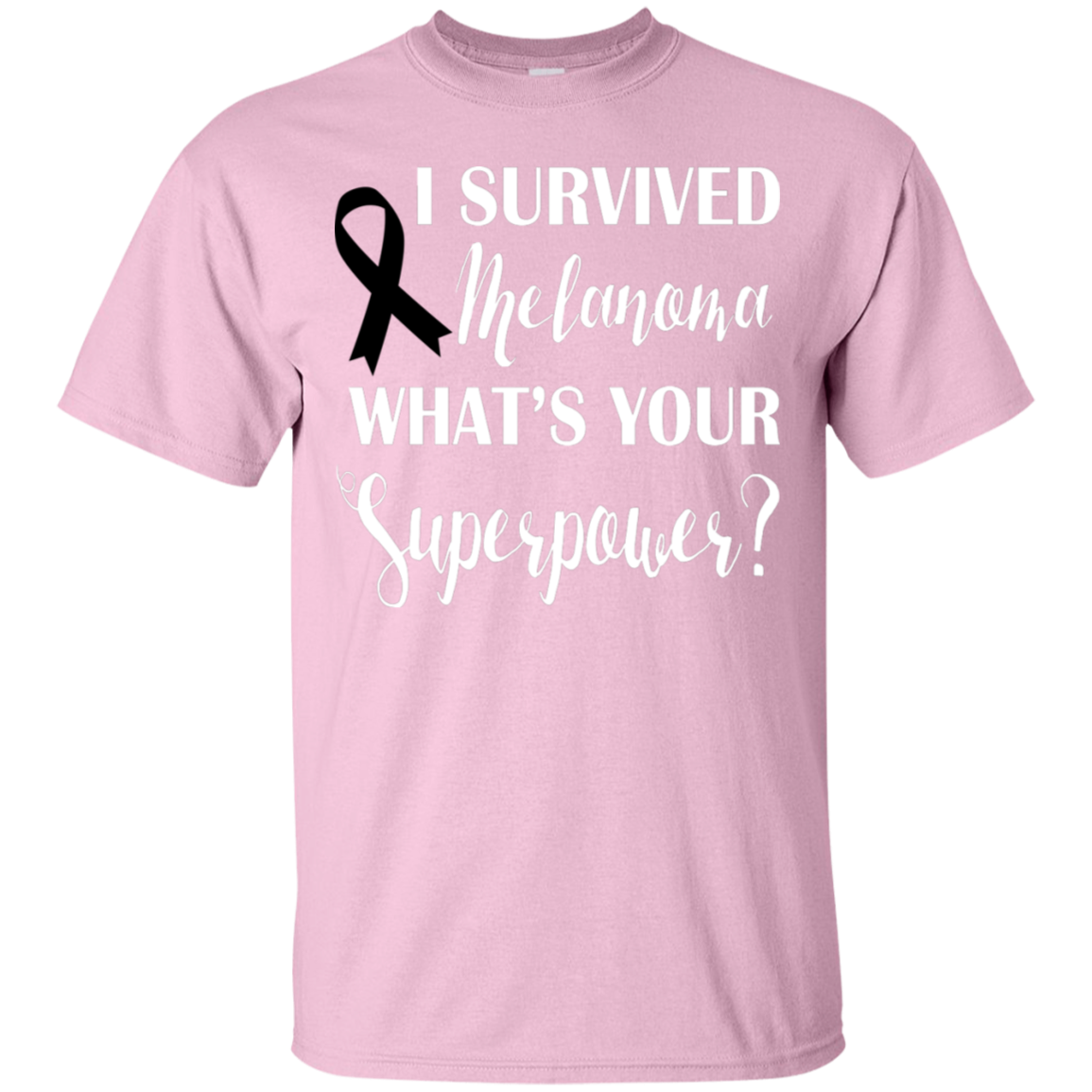 I Survived Melanoma! Melanoma Awareness T-Shirt