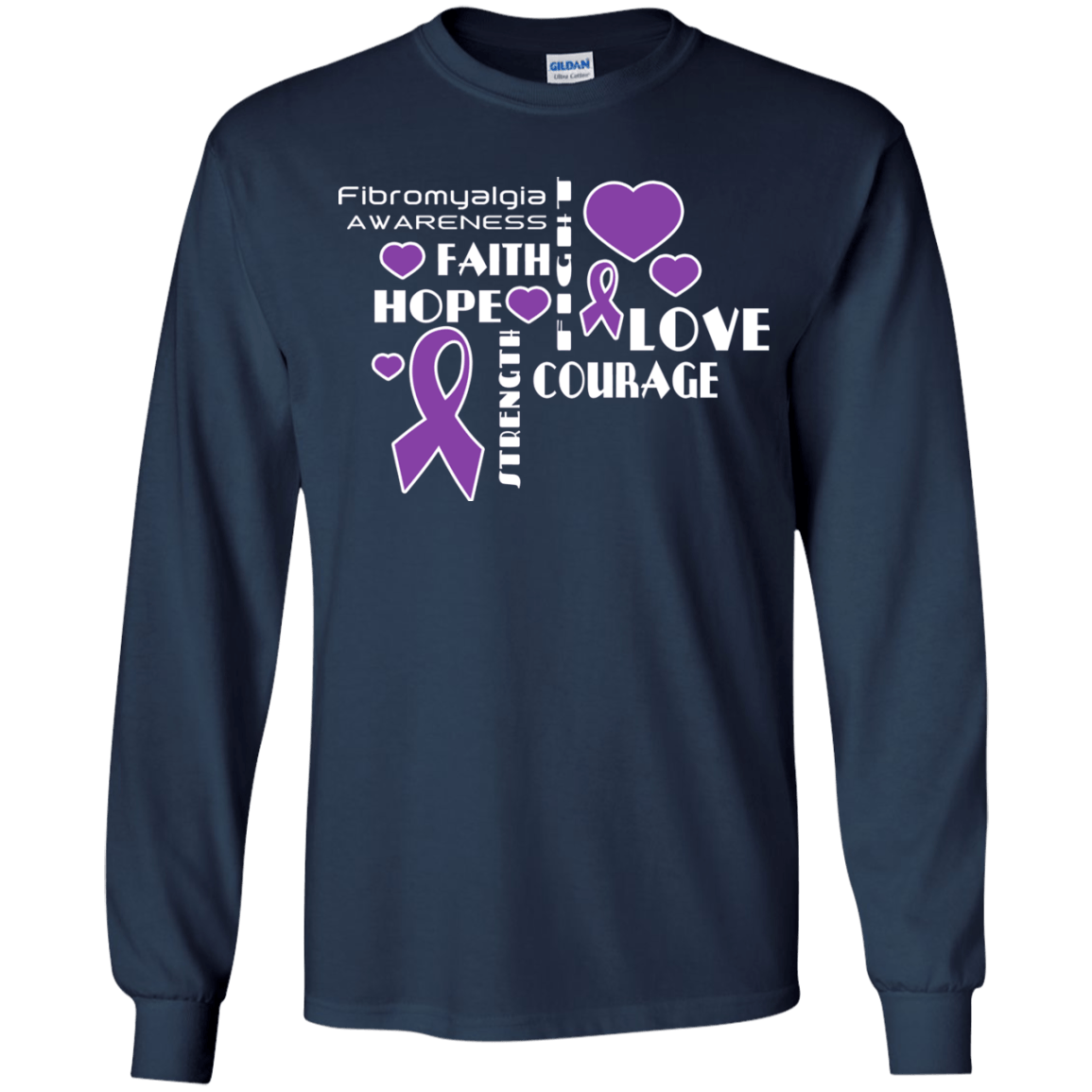 Hope Faith Love Fibromyalgia Awareness Kids Collection