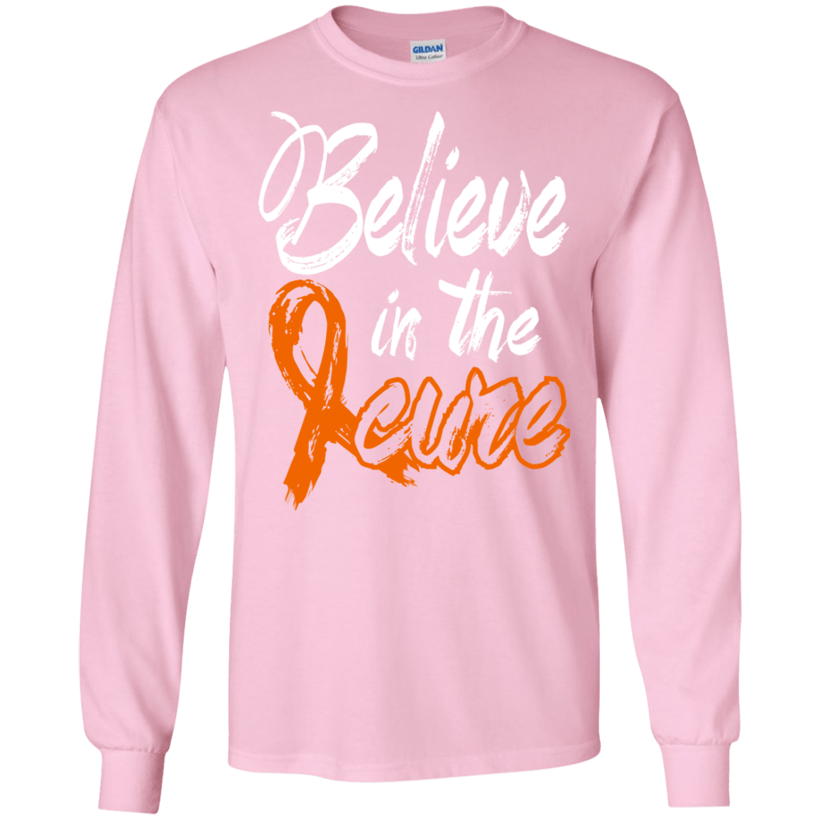 Believe in the cure Leukemia Awareness Long Sleeve Collection