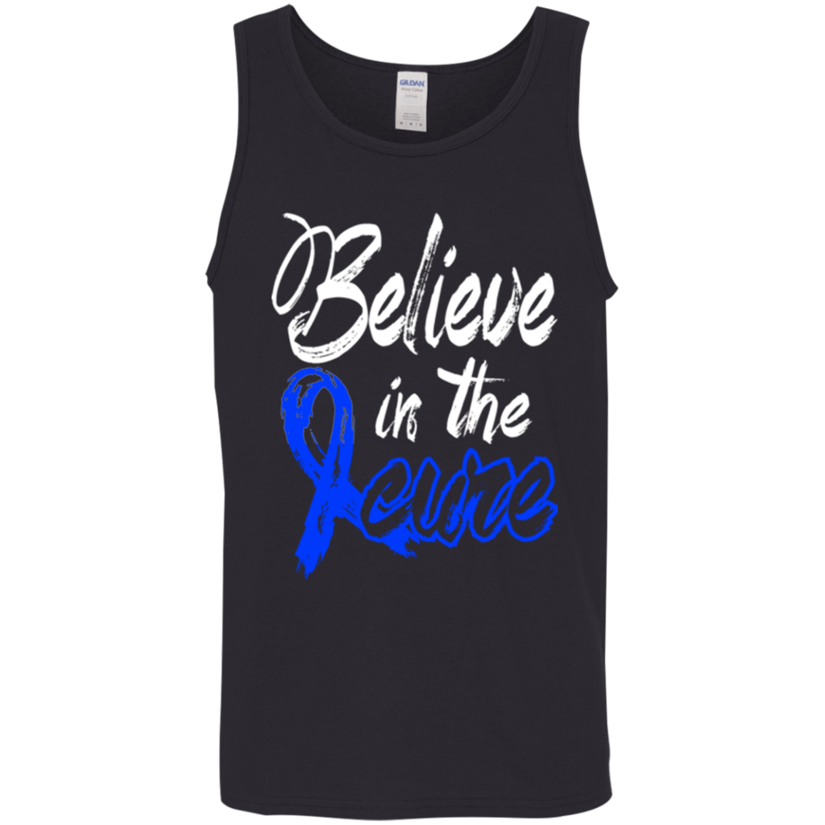 Believe in the cure Colon Cancer Awareness Unisex Tank Top