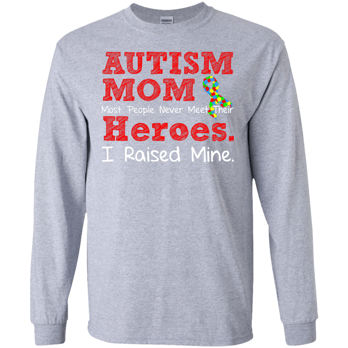 Autism Mom Long Sleeve T-Shirt & Sweater