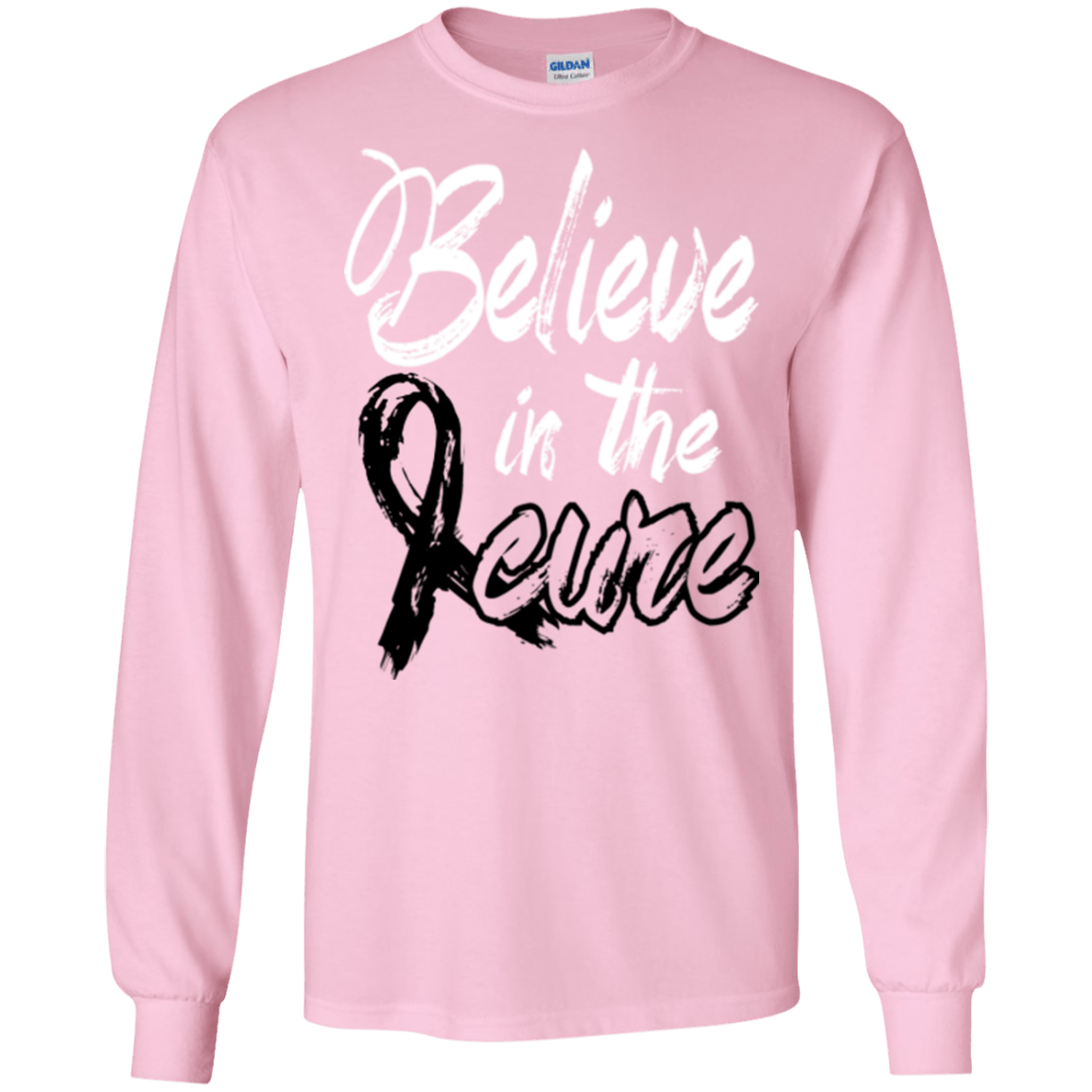 Believe in the cure – Melanoma Awareness Long Sleeve Collection