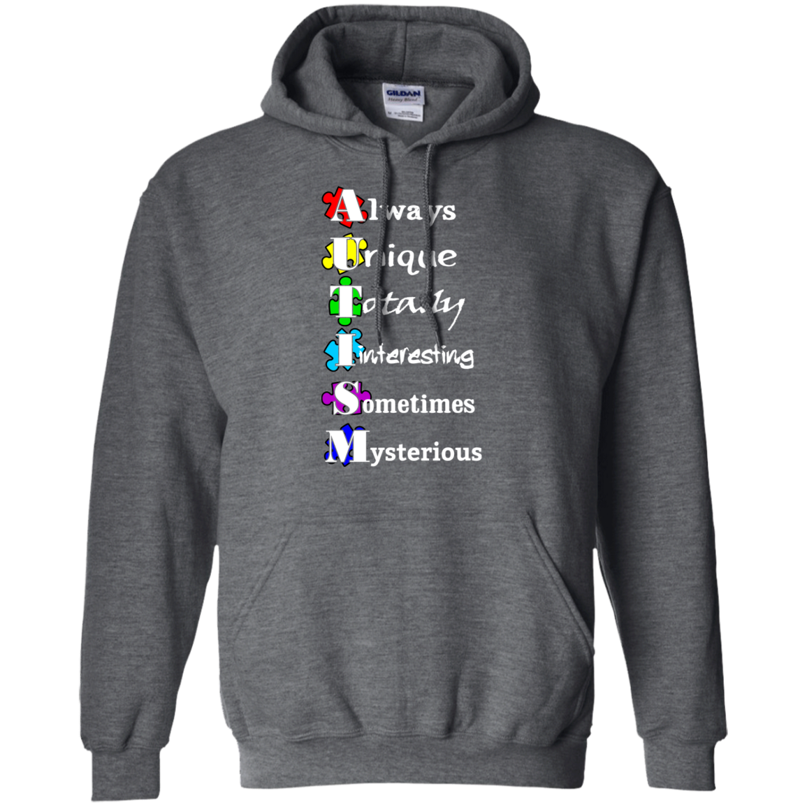 Always Unique… Autism Awareness Hoodie