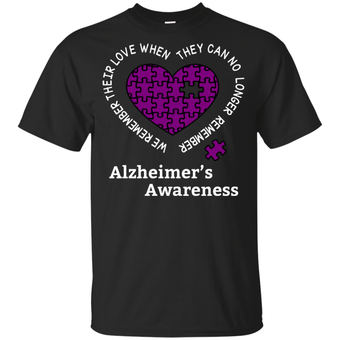 We remember their love! Alzheimer’s Awareness KIDS t-shirt