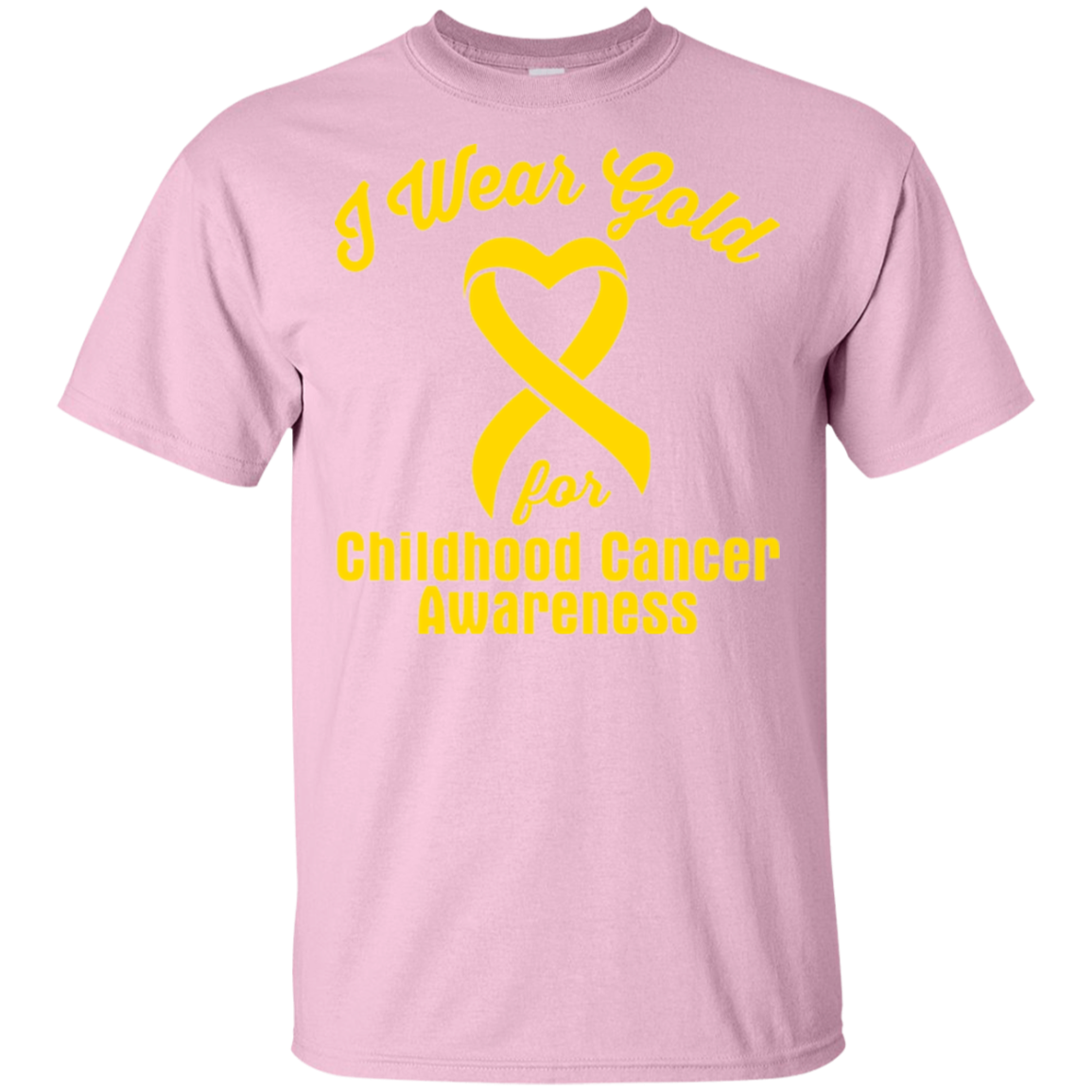 I Wear Gold! Childhood Cancer Awareness T-shirt