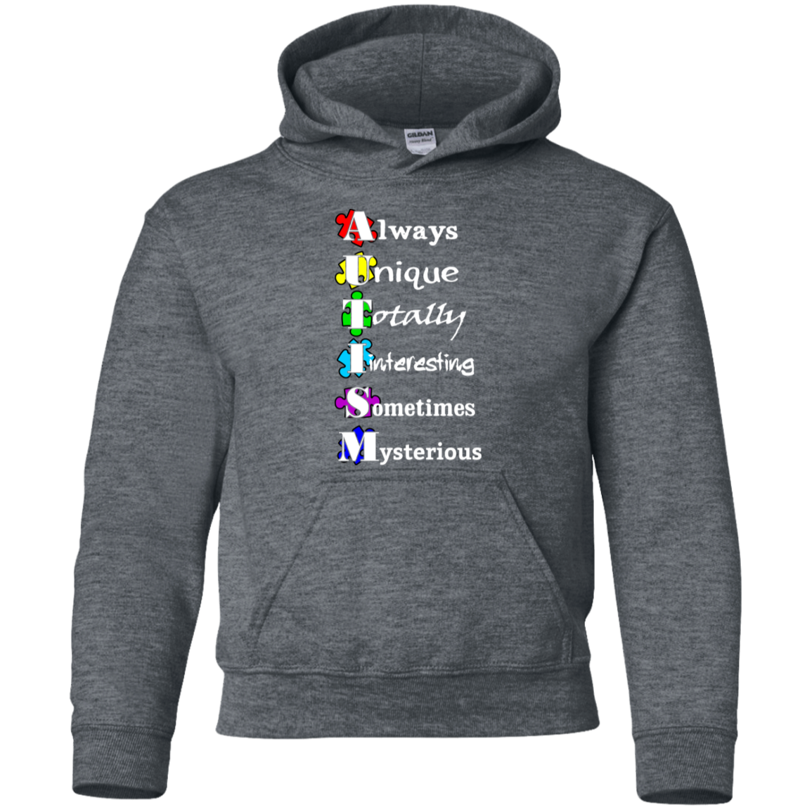 Always Unique… Autism Awareness KIDS Hoodie