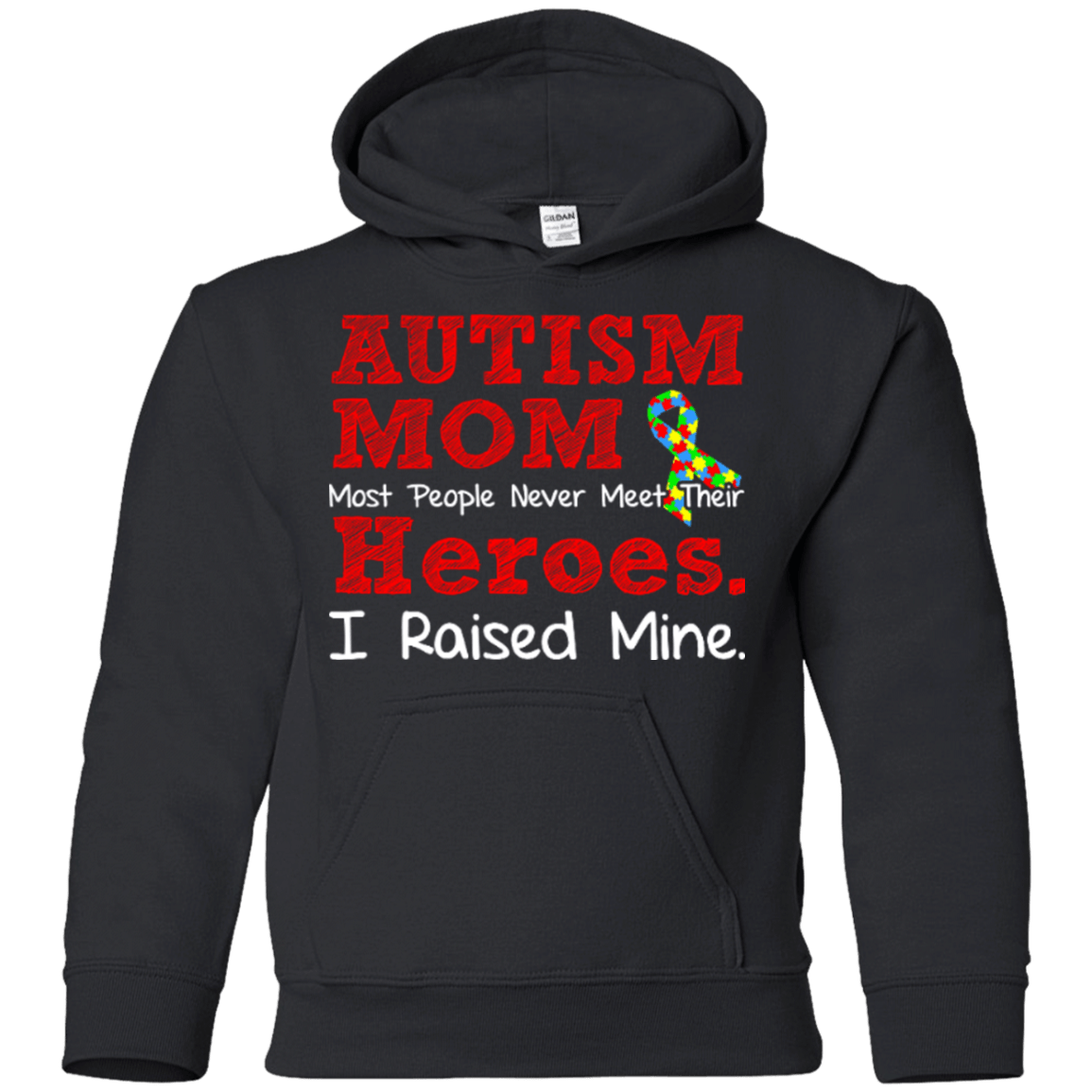 Youth Pullover Hoodie – Autism Mom