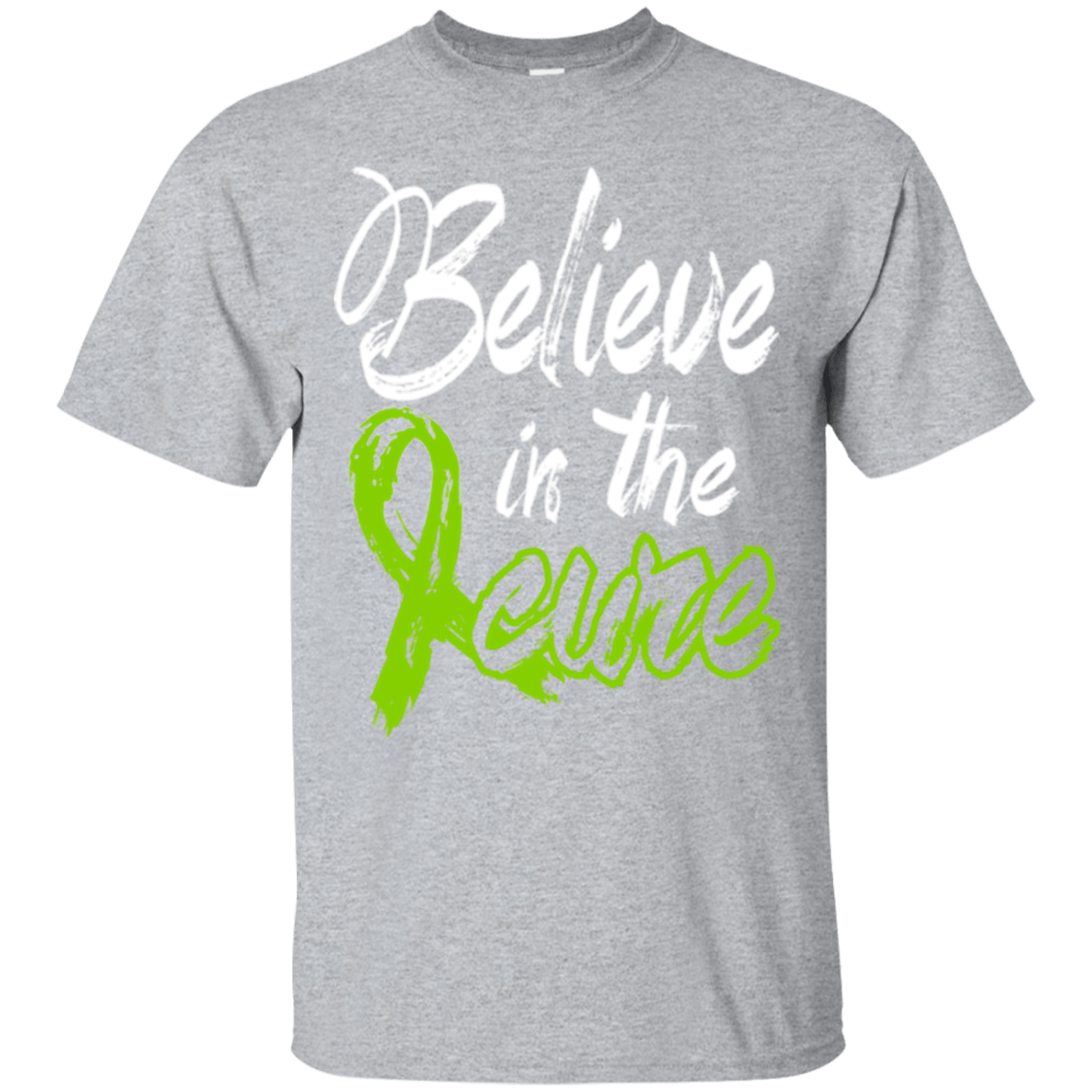 Believe in the cure Muscular Dystrophy Awareness T-Shirt