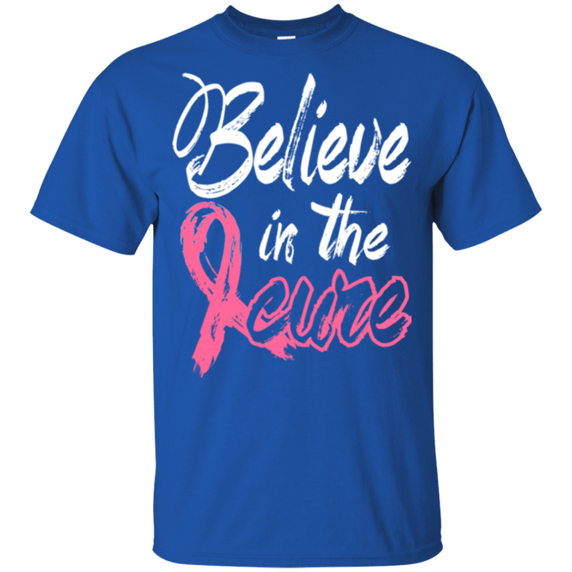 Believe in the cure -Breast Cancer Awareness Kids t-shirt