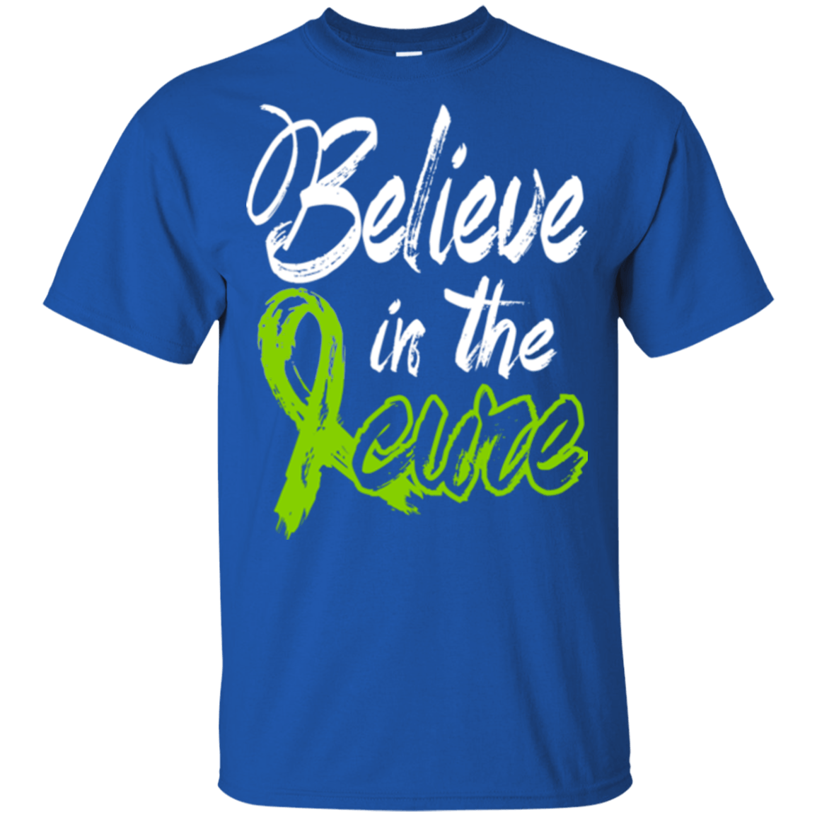 Believe in the cure Muscular Dystrophy Awareness Kids t-shirt