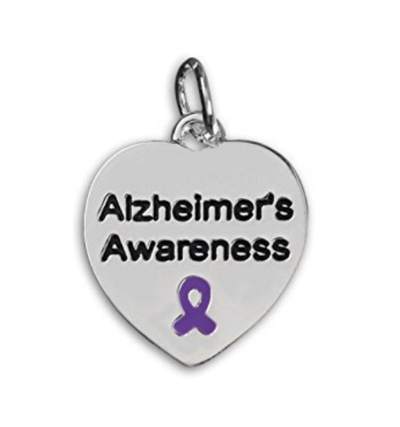 Alzheimer’s Awareness Snake Chain Bracelet