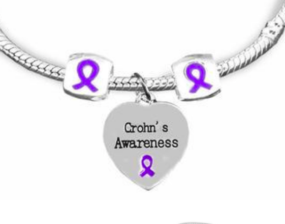 Crohn’s Awareness Snake Chain