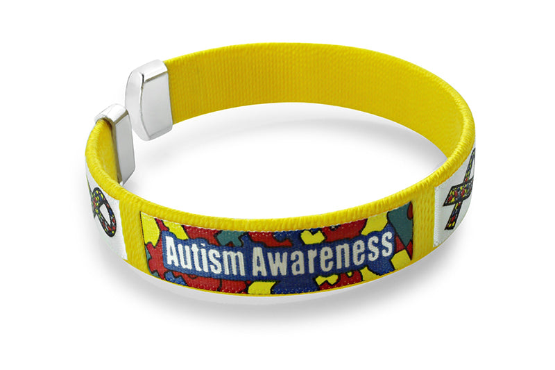 5 Pack Autism Awareness Bangle