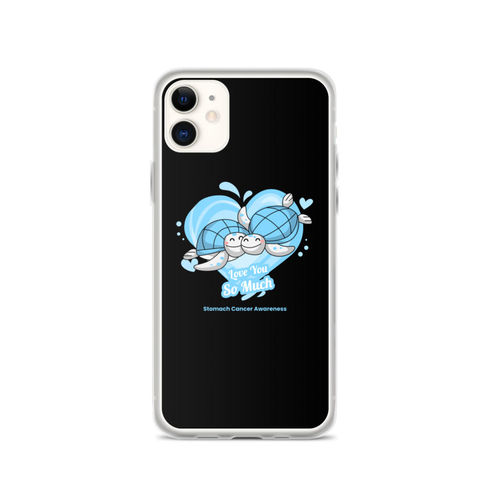 Stomach Cancer Awareness I Love You so Much iPhone Case