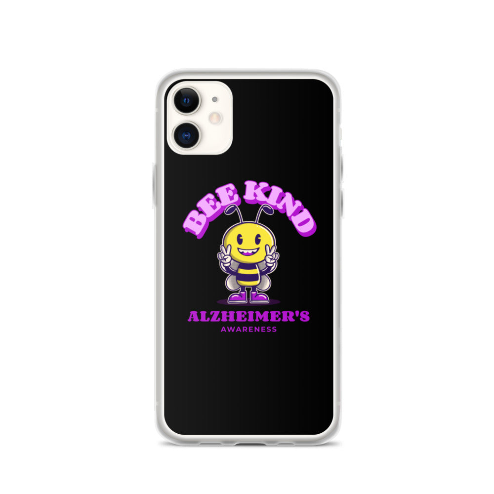 Alzheimer’s Awareness Bee Kind iPhone Case