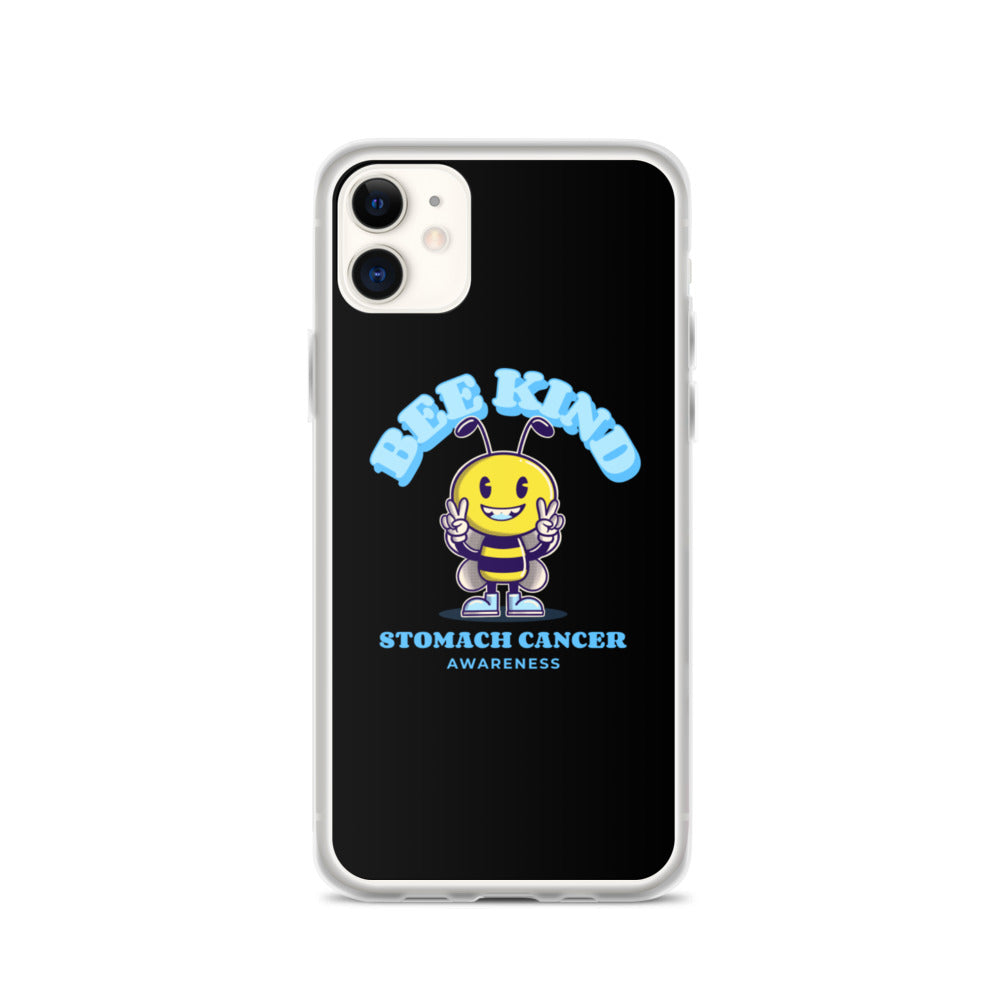 Stomach Cancer Awareness Bee Kind iPhone Case