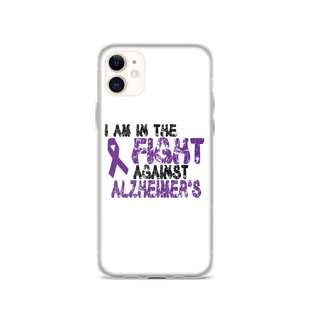 Alzheimer’s Awareness I am in the Fight iPhone Case