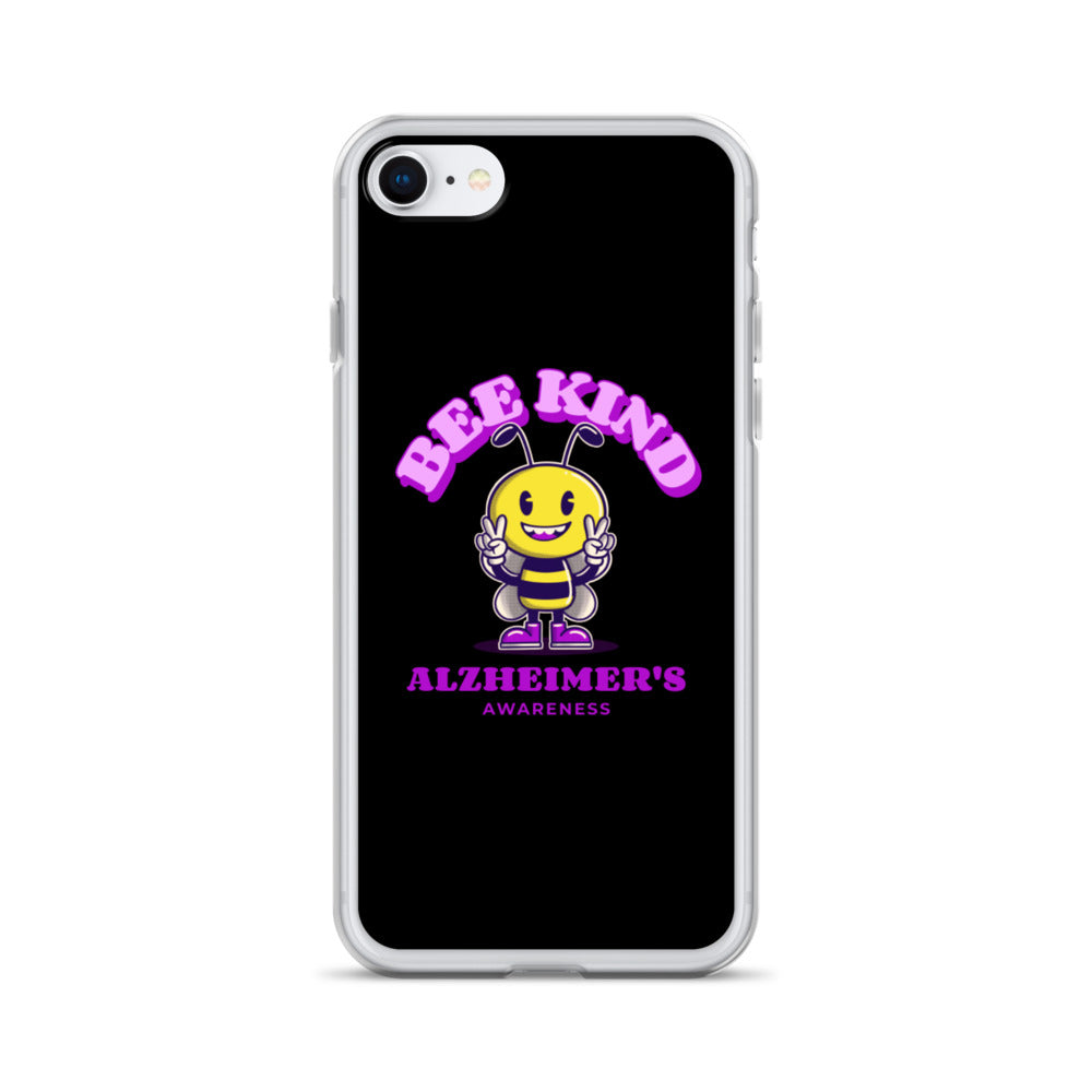 Alzheimer’s Awareness Bee Kind iPhone Case